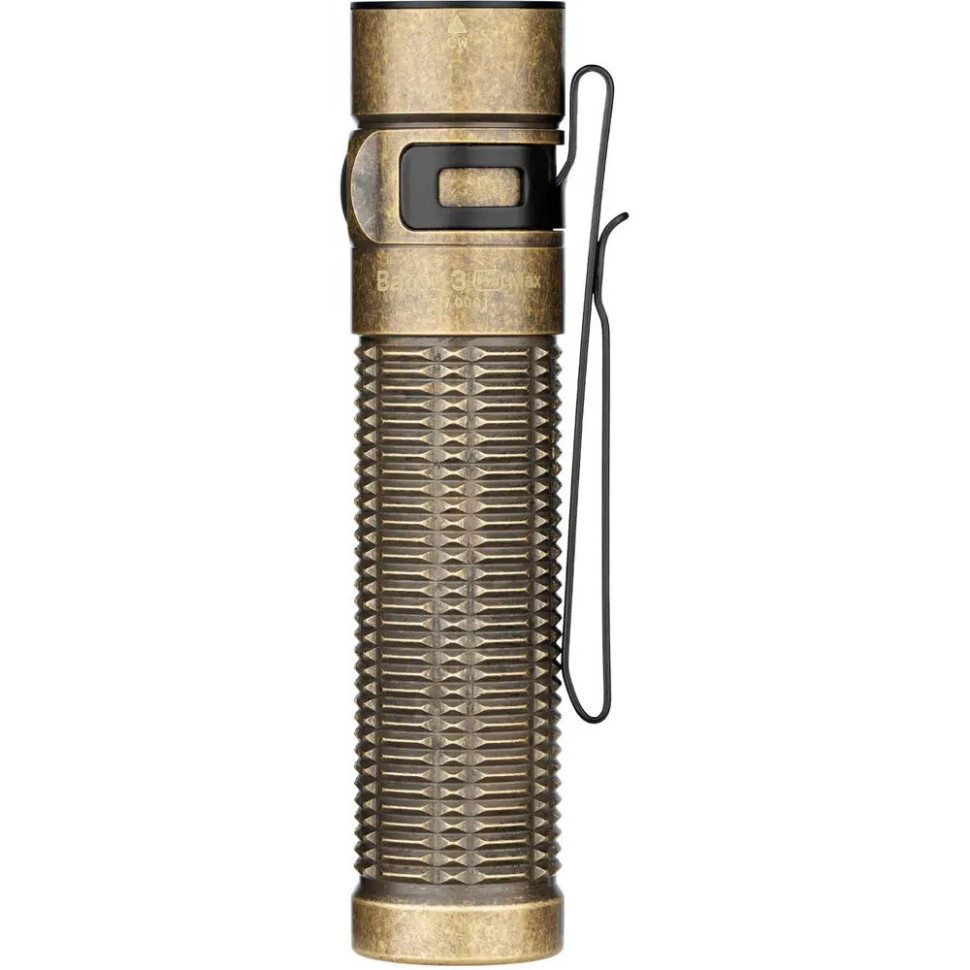 Фонарь Baton 3 Pro Max Brass Stonewash Olight Baton 3 Pro Max Brass, коричневый 2500 люмен