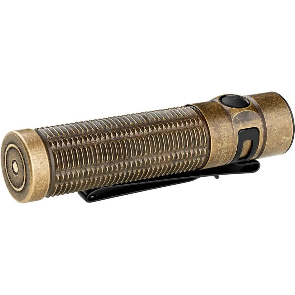 Фонарь Baton 3 Pro Max Brass Stonewash Olight Baton 3 Pro Max Brass, коричневый 2500 люмен