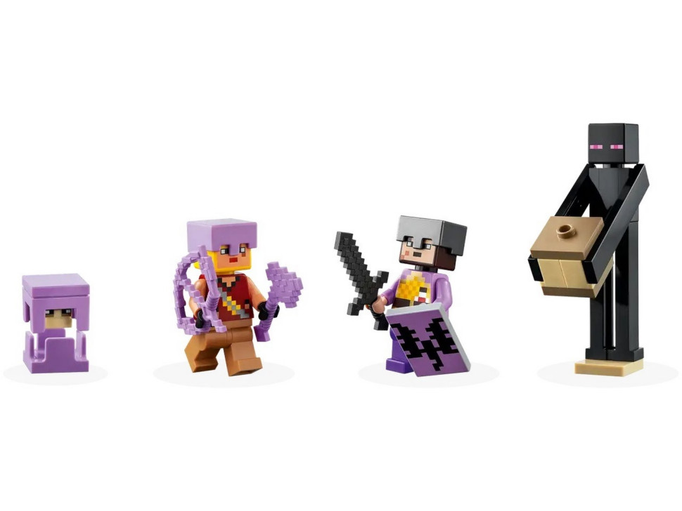 Конструктор LEGO Minecraft Конечная арена 21242