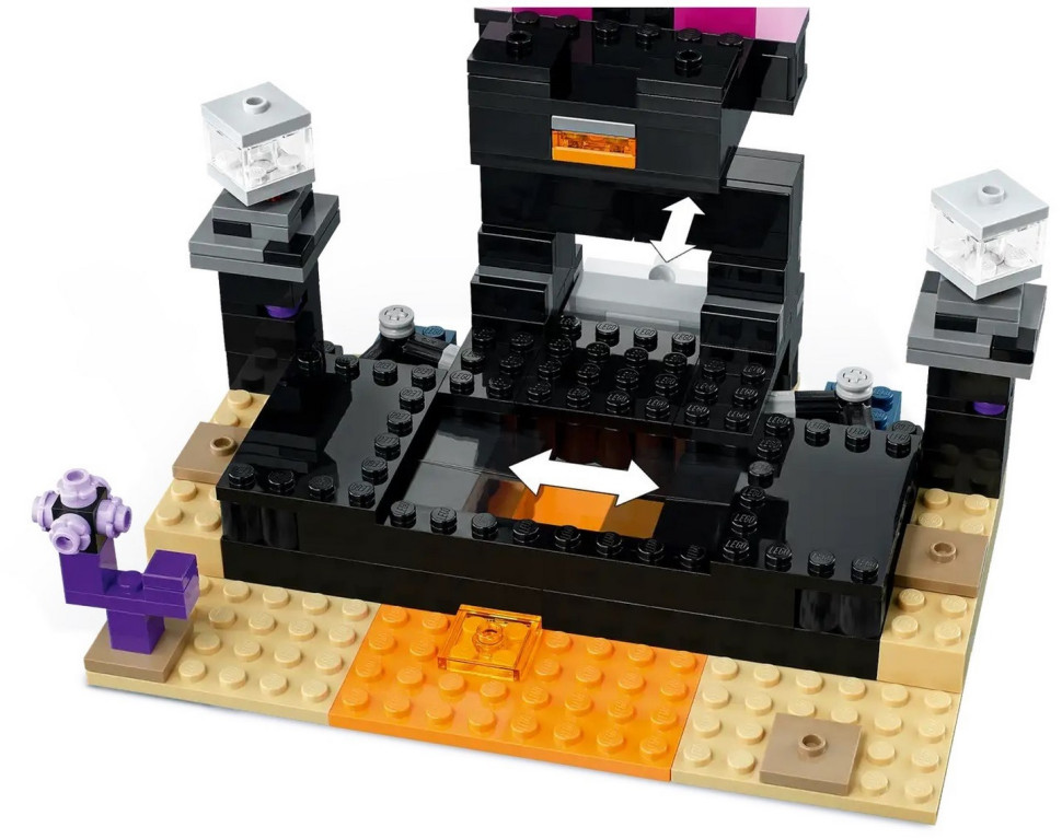 Конструктор LEGO Minecraft Конечная арена 21242