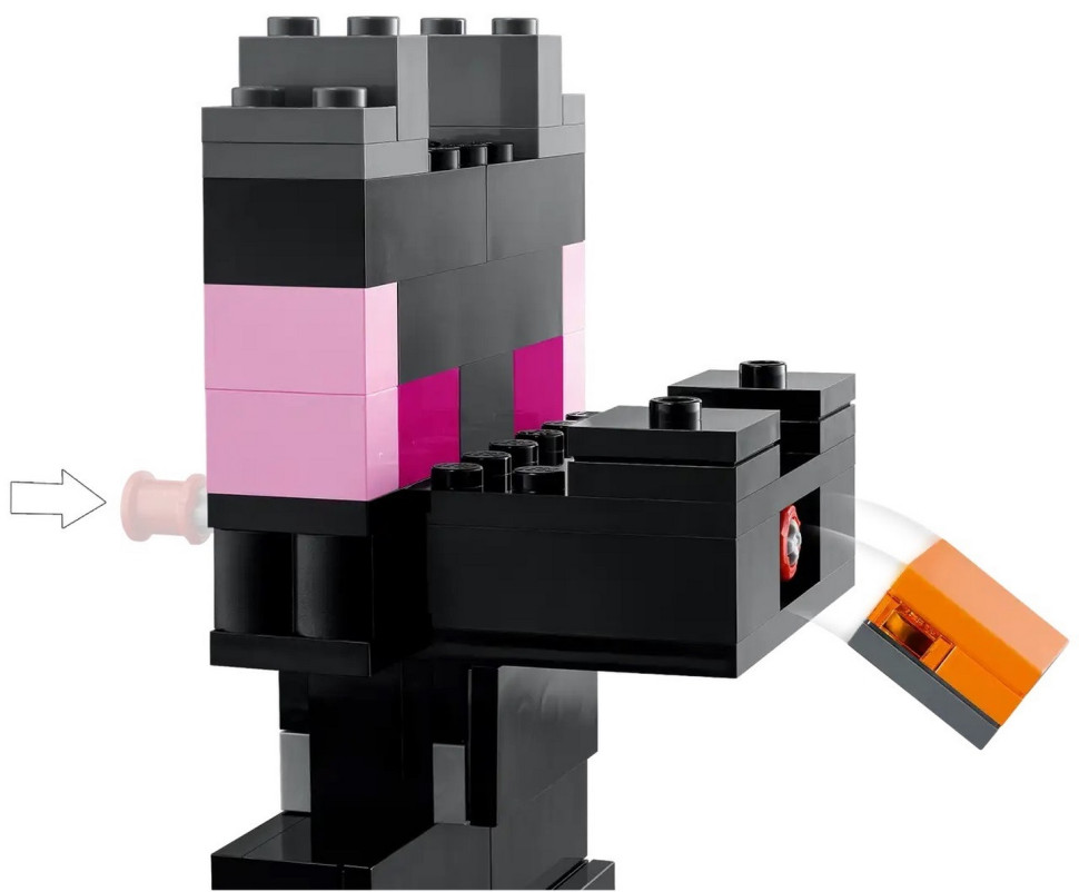Конструктор LEGO Minecraft Конечная арена 21242
