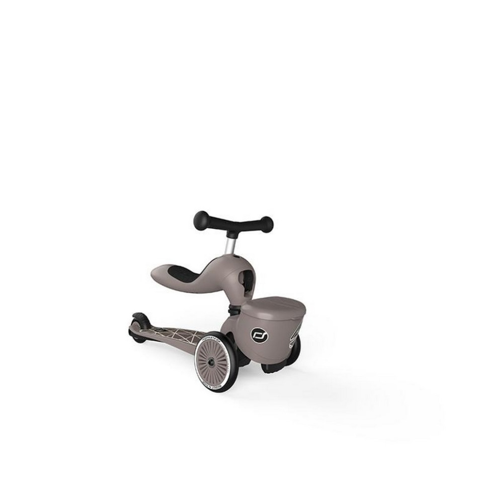 Самокат трансформер Highwaykick-1 Lifestyle Scoot and Ride SR-210621-BROWNLINES, коричневый