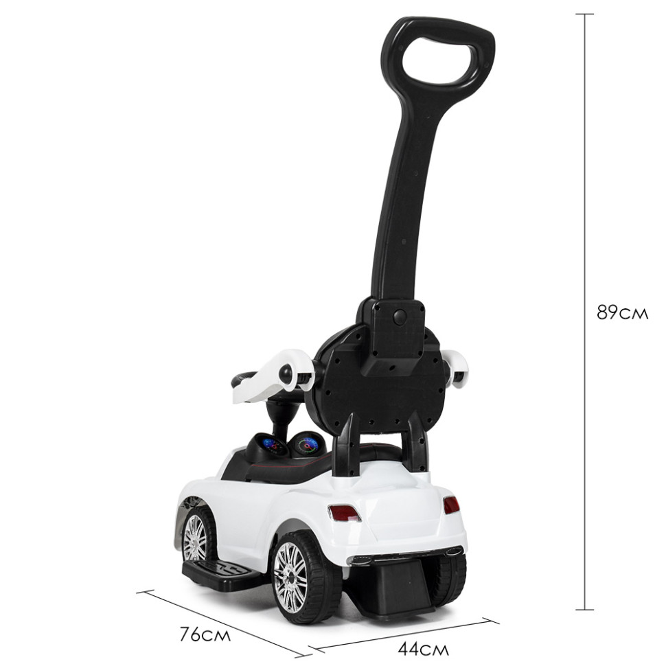 Каталка-толокар Bambi M 3901L-1 Білий 2 в 1
