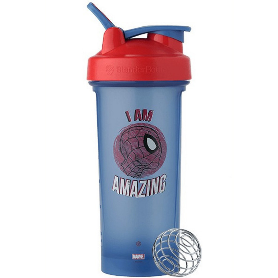 Шейкер спортивный Classic Loop PRO Marvel Spider Man BlenderBottle Loop_PRO_28oz_Spider Man 820 мл