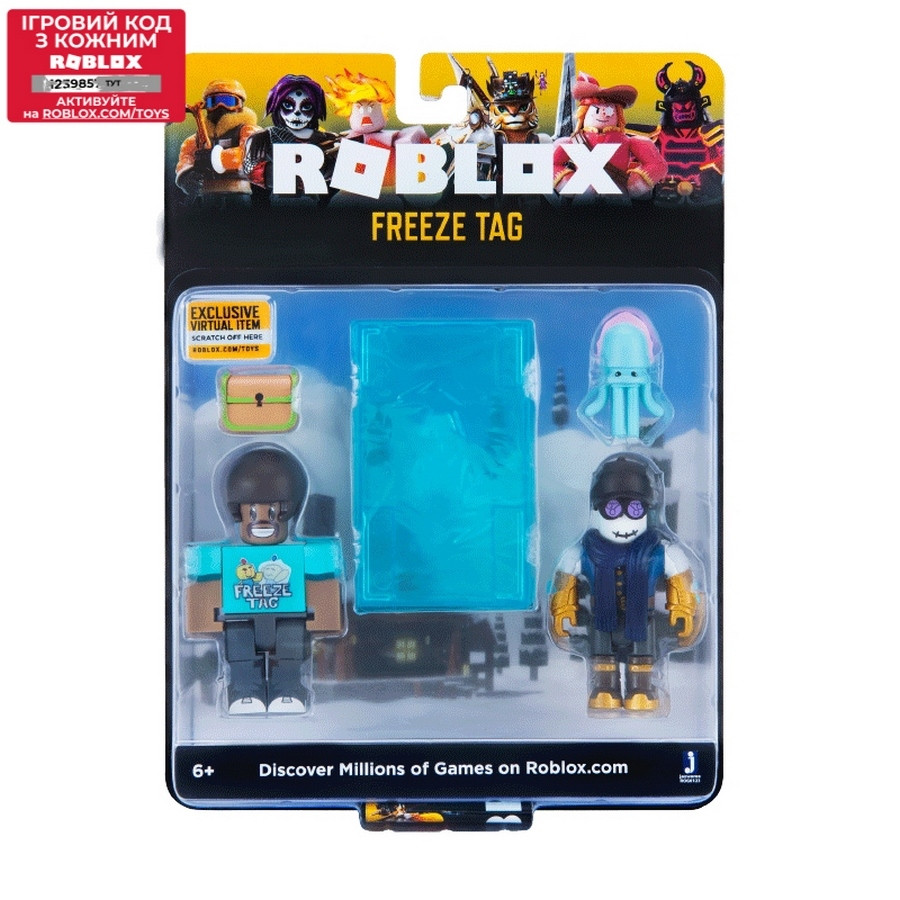 Ігровий набір Roblox Game Packs Freeze Tag W4, 2 фігурки та аксесуари ROG0123