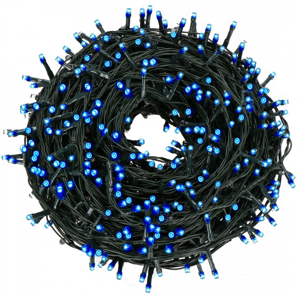 Гирлянда уличная Springos CL0523, 25 м 500 LED, Blue