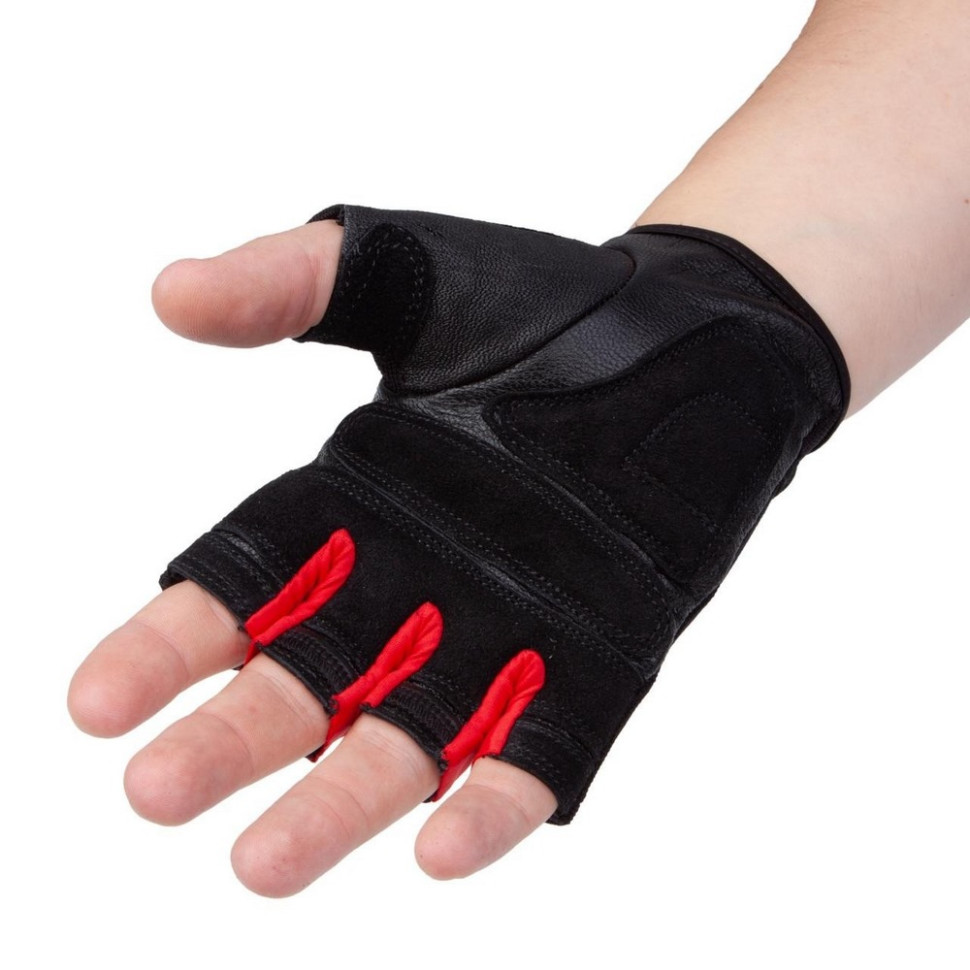 Перчатки для фитнеса PowerPlay PP_2222_XL_Black, Черные, XL