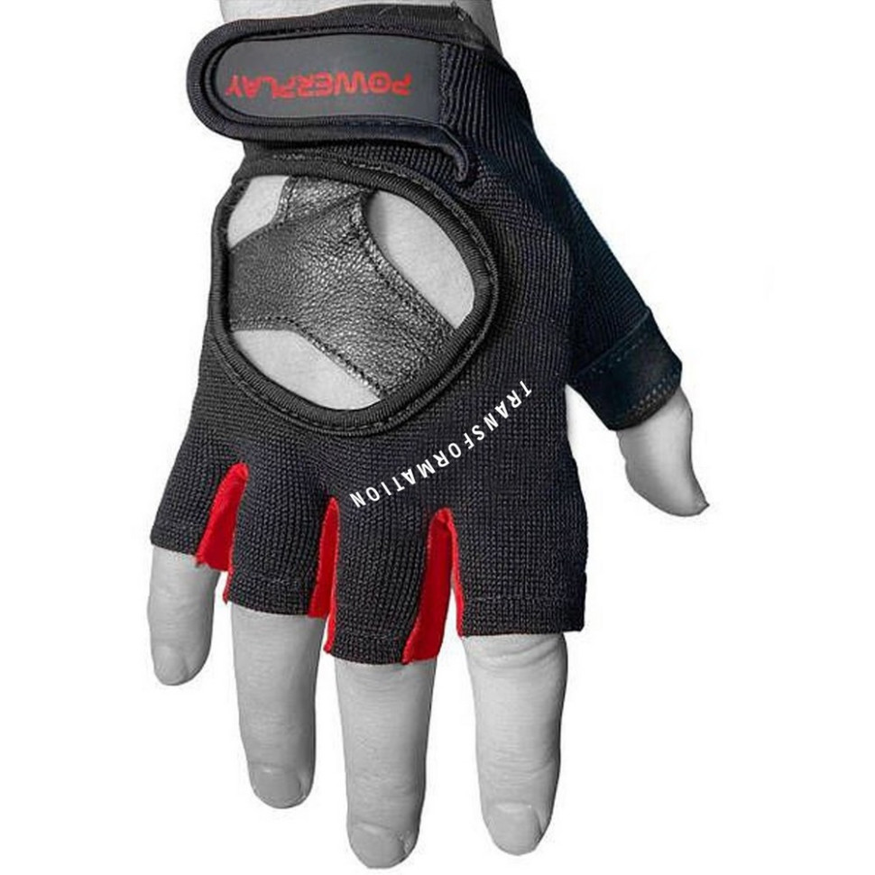 Перчатки для фитнеса PowerPlay PP_2222_XL_Black, Черные, XL