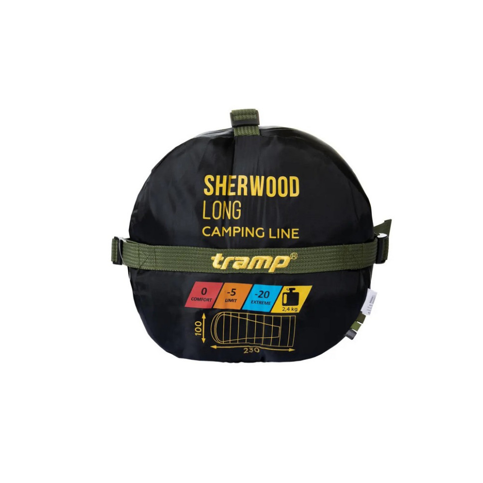 Спальный мешок Sherwood Long Tramp UTRS-054L-R Правый