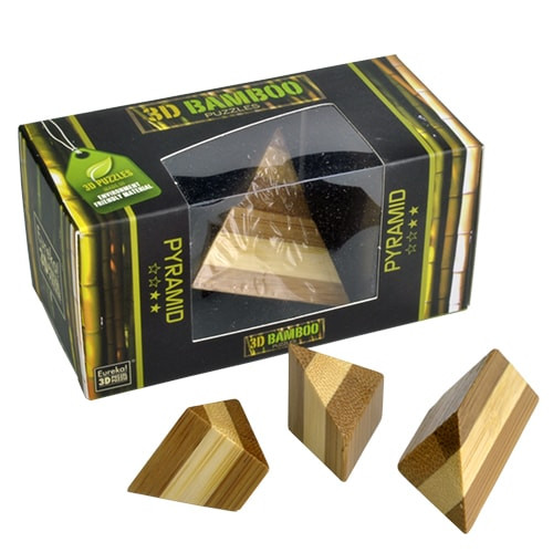 Головоломка Pyramid (Піраміда) 3D Bamboo 473126