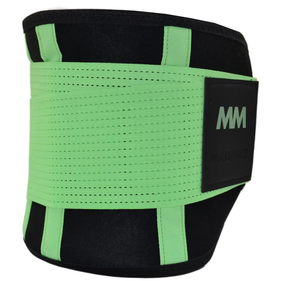 Пояс компрессионный Slimming belt MadMax MFA-277-GRN_S Black/neon green S