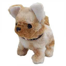 Дитяча інтерактивна іграшка "Собака" Bambi YG0032(Light-Brown) рухає головою, звук, ходить