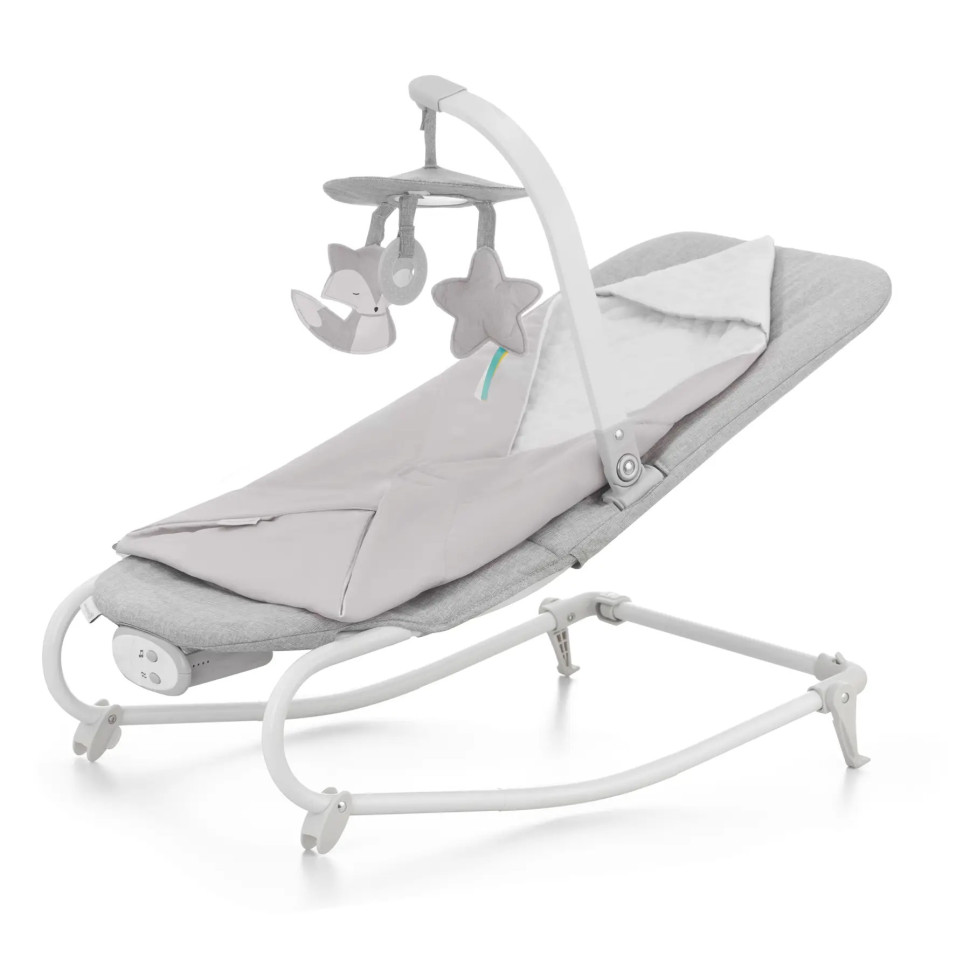 Шезлонг-гойдалка Felio 2 Kinderkraft KBFELI20GRY0000 Stone Grey