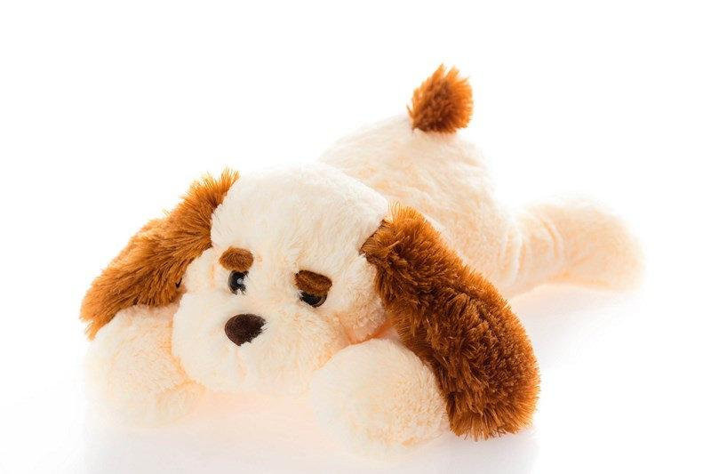 М'яка іграшка Alina Toys собака Тузик 90 см персиковий 5784670ALN