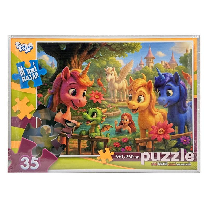 Дитячі м'які пазли 