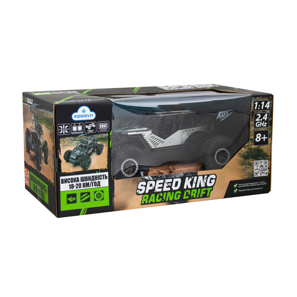 Автомобиль OFF-ROAD CRAWLER Sulong Toys SL-153RHMGR на р/у – SPEED KING 