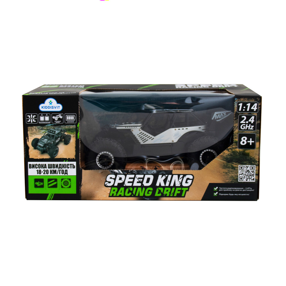 Автомобиль OFF-ROAD CRAWLER Sulong Toys SL-153RHMGR на р/у – SPEED KING 