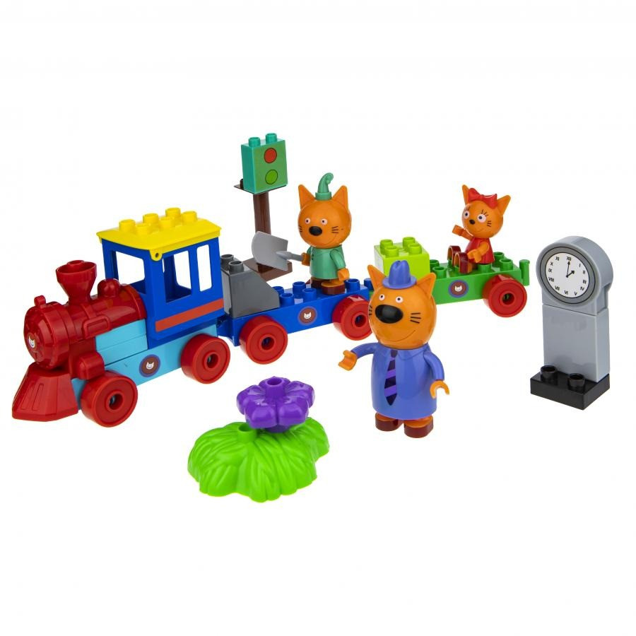 Игровой набор-конструктор Три кота T19757, 35 элементов