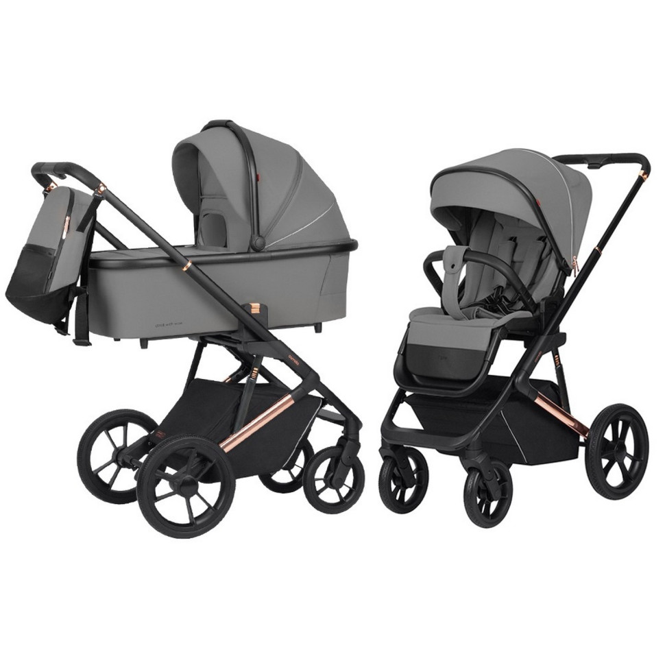 Коляска универсальная 2 в 1 Sigma Carrello CRL-6509 Fog Grey 2024