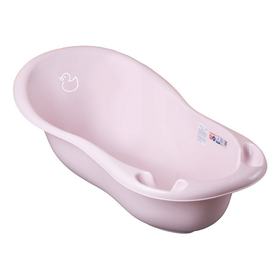 Ванночка дитяча «Каченя» Tega Baby DK-005-130 (Світло-рожевий) 102 см