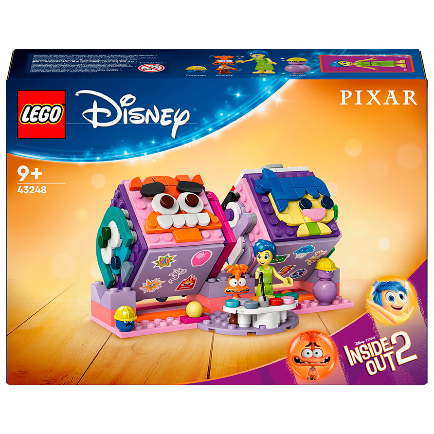 Конструктор LEGO Disney Кубики эмоций с Мыслями наизнанку 2 от Pixar 43248, 394 детали
