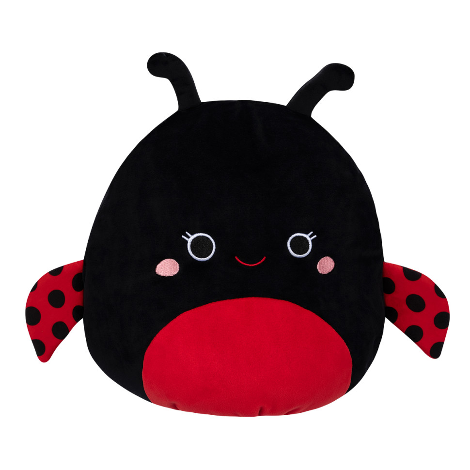 Мягкая игрушка Божья коровка Труди Squishmallows SQCR03221, 36 см