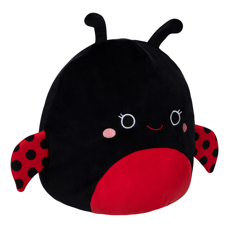 Мягкая игрушка Божья коровка Труди Squishmallows SQCR03221, 36 см