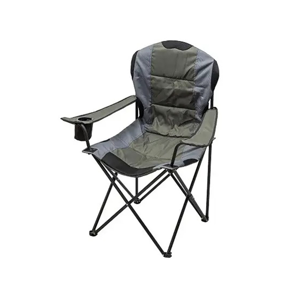 Крісло портативне Турист NR-34 NeRest 482021111100506HAKIG, сірий з хакі