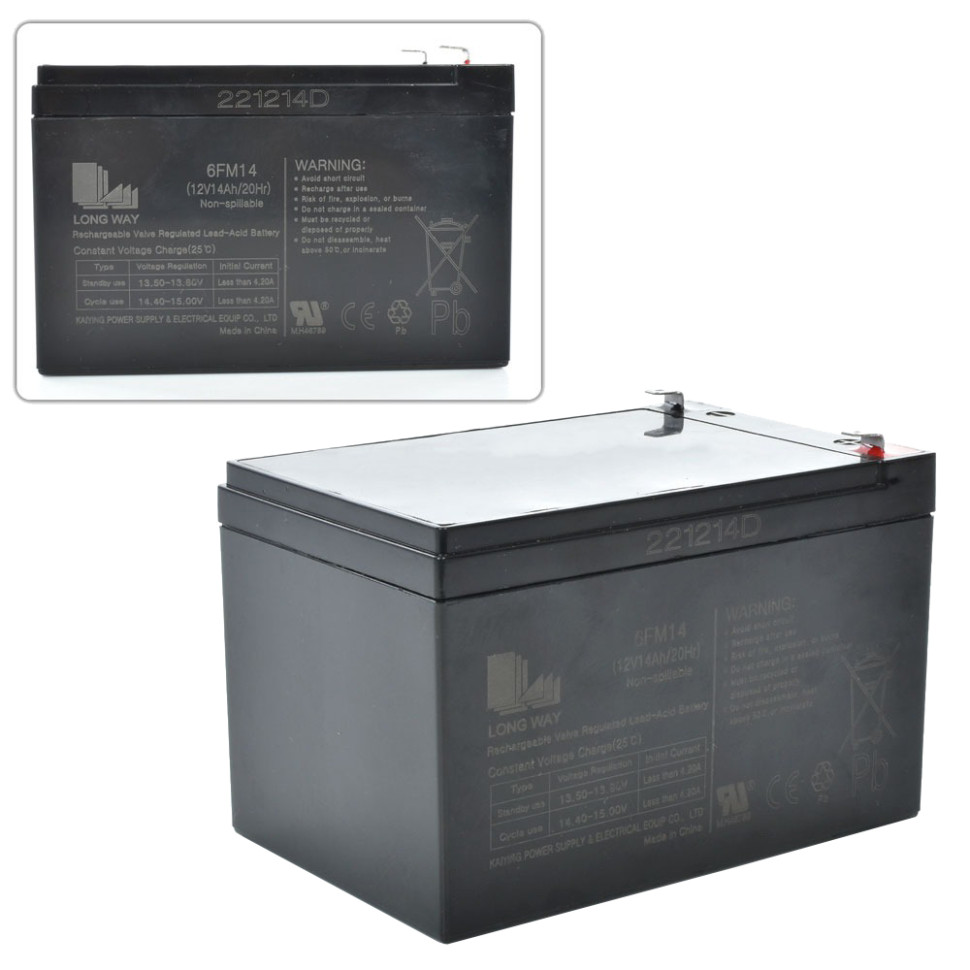 Аккумуляторная батарея универсальная LONG WAY 12V14Ah-BATTERY