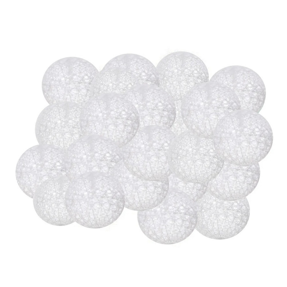 Гирлянда на батарейках Cotton Balls Springos CL0049, 6 м 30 LED, Warm White