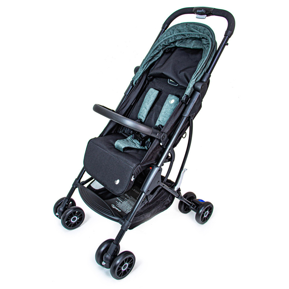 Детская прогулочная коляска Evenflo D660 W9GN до 15 кг, зеленый