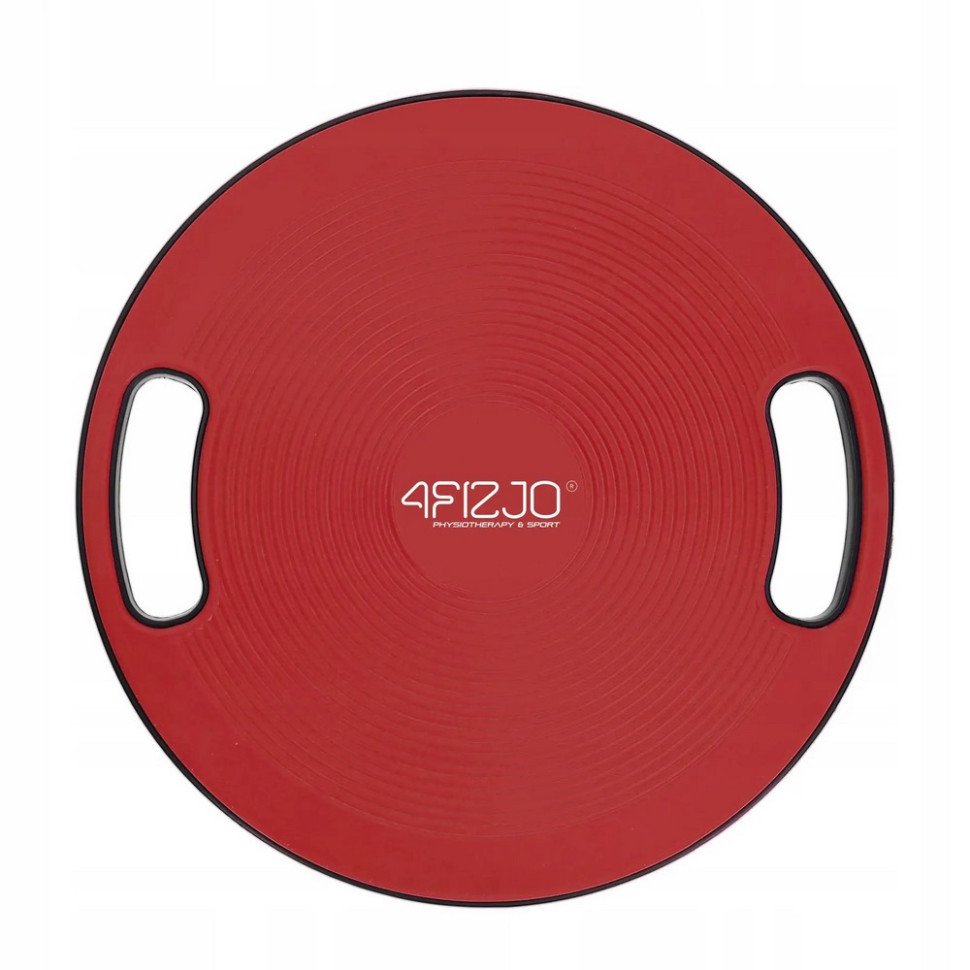 Балансировочная платформа 4FIZJO 4FJ0621 круглая, Red/Black