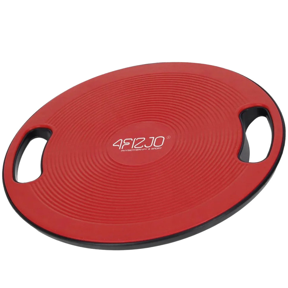 Балансировочная платформа 4FIZJO 4FJ0621 круглая, Red/Black