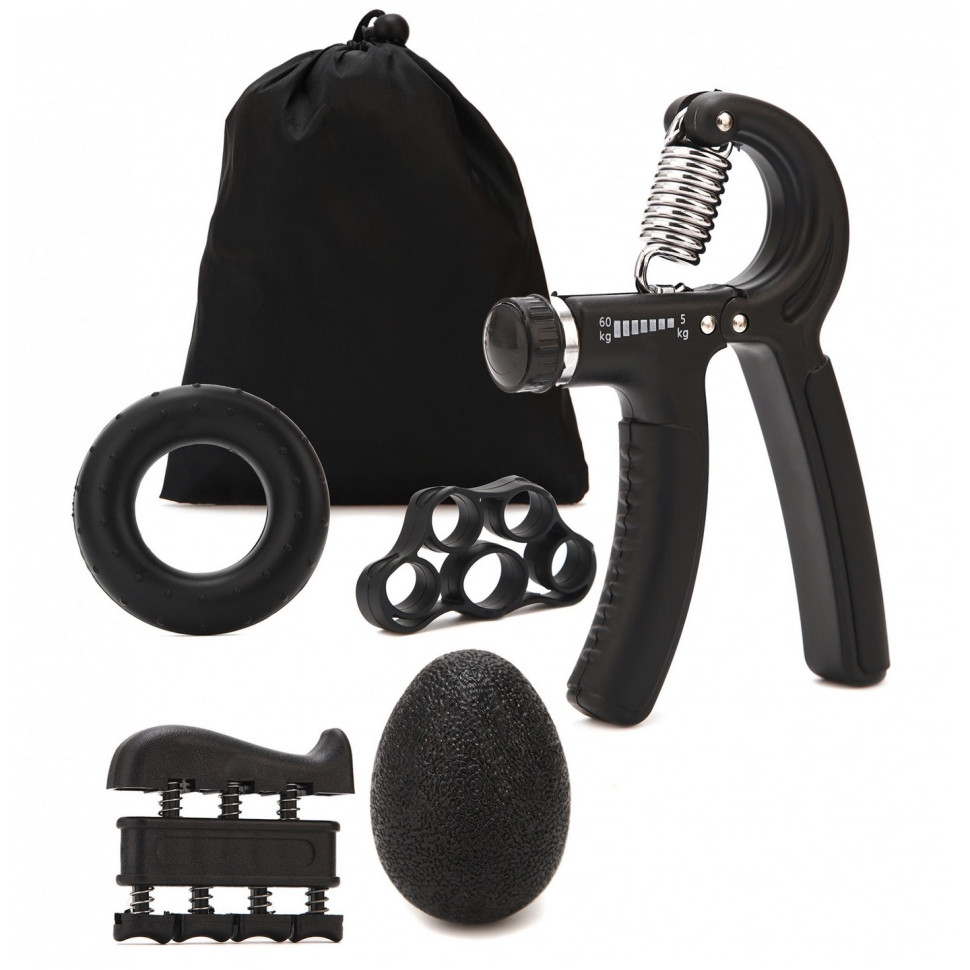 Набор эспандеров Hand Grip Workout Kit Cornix XR-0269 Black 5 шт