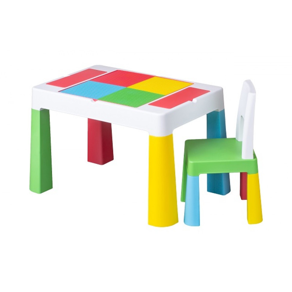Комплект детский Стол и стул Tega Baby MF-001-134 Multifun 1 + 1 multicolor