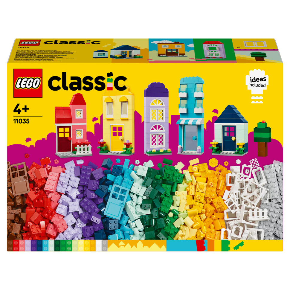 Конструктор Творческие дома LEGO Classic 11035, 850 деталей 