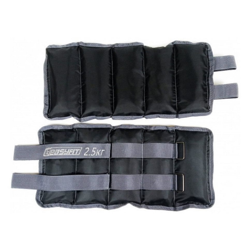 Обважнювачі для ніг і рук EasyFit EF-AWTS-250, 2,5 кг (пара)