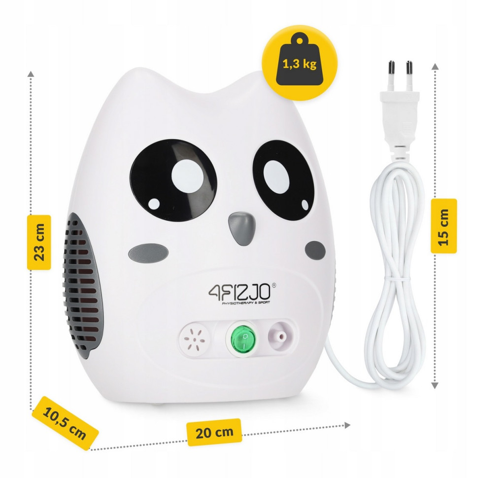 Детский компрессорный ингалятор KID Sowa 4FIZJO P-5905973402040