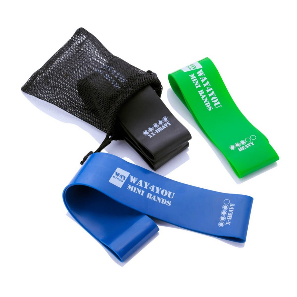 Набір еспандерів Mini Bands Set Way4you w40129, 3 шт