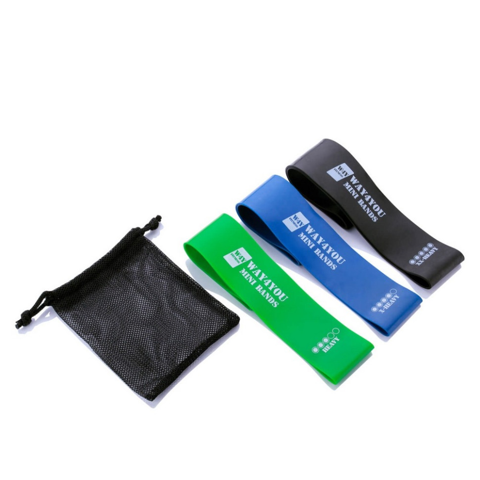 Набір еспандерів Mini Bands Set Way4you w40129, 3 шт