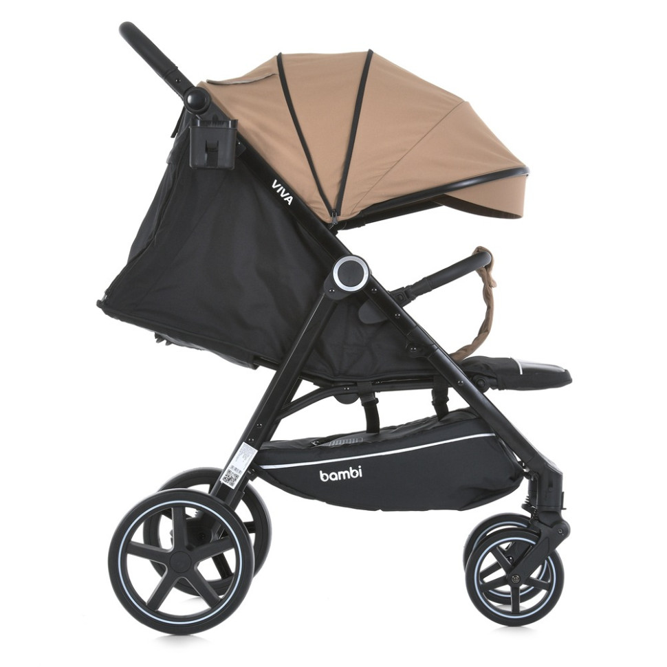 Коляска дитяча прогулянкова VIVA Bambi M 5723 Beige, бежева