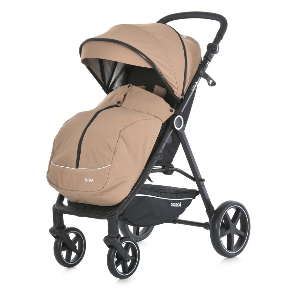 Коляска дитяча прогулянкова VIVA Bambi M 5723 Beige, бежева