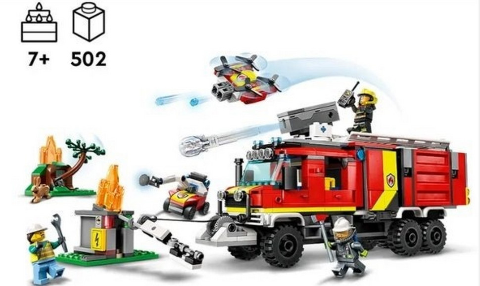 Конструктор LEGO City Пожарная машина 60374