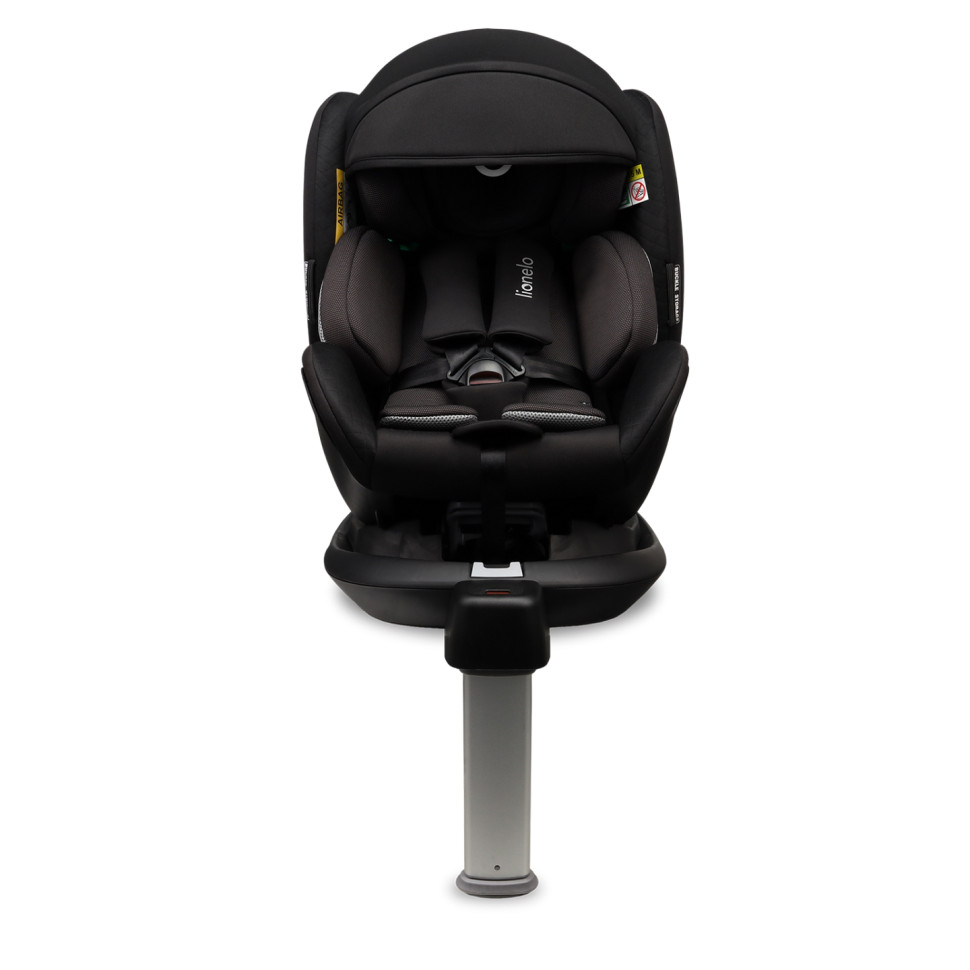 Дитяче автокрісло ANTOON PLUS Lionelo 76613624 BLACK ONYX, i-Size