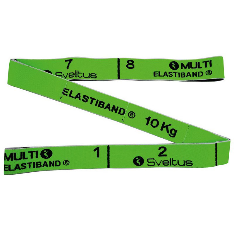 Эспандер для фитнеса Multi Elastiband Sveltus SLTS-0103 Зеленый 10 кг