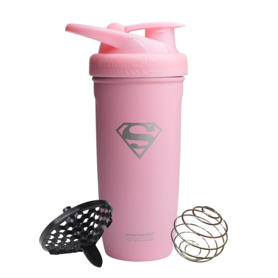 Шейкер спортивный Reforce Supergirl SmartShake 11150801 Pink 900 мл