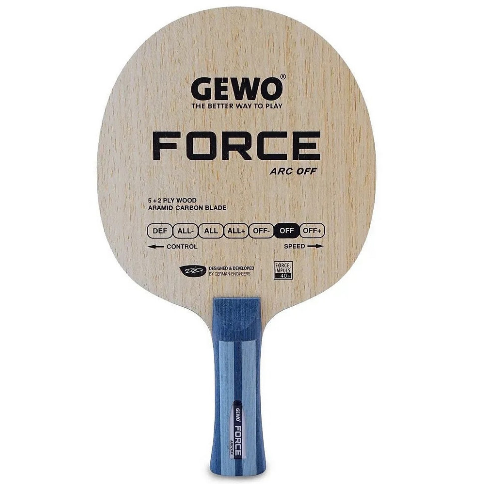 Ракетка для настільного тенісу Force ARC OFF Nexxus EL Pro Gewo 931306