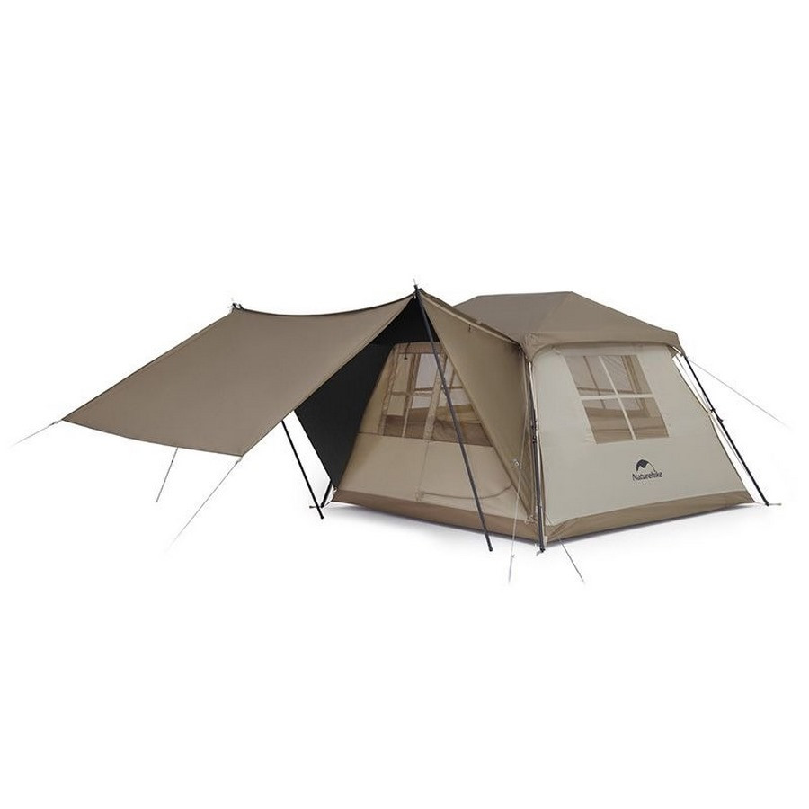 Намет з навісом Village CNK2300ZP022 Naturehike 6976023920189 коричневий великий