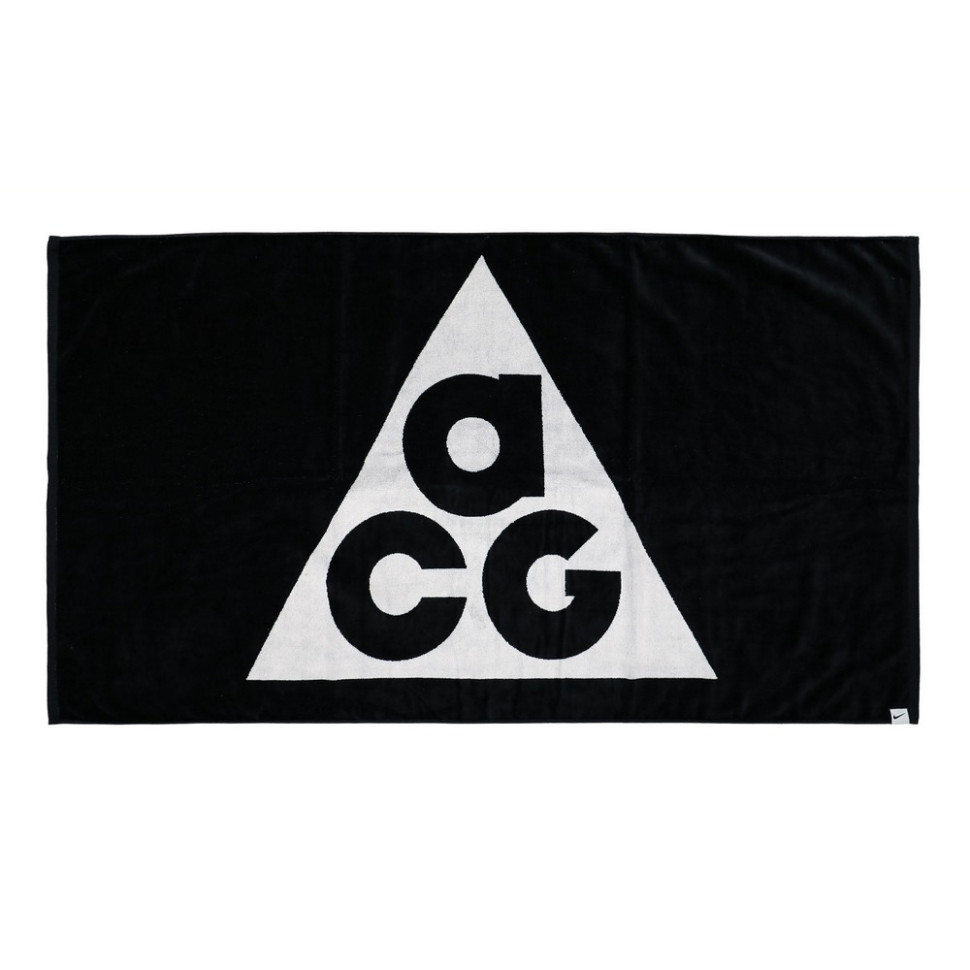 Рушник TOWEL ACG Nike N.100.8820.012.OS, білий, чорний 80 x 145 см