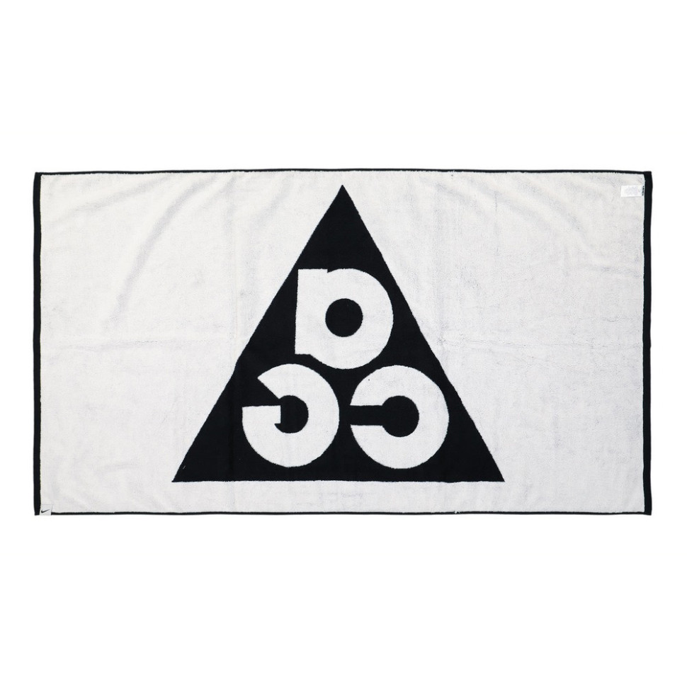 Рушник TOWEL ACG Nike N.100.8820.012.OS, білий, чорний 80 x 145 см